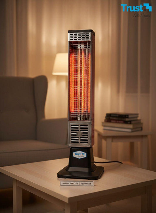 Trust the expert Heat pillar 2 Rod 750/1500 Watt with 180 oscillation